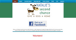 Desktop Screenshot of nataliessecondchance.org